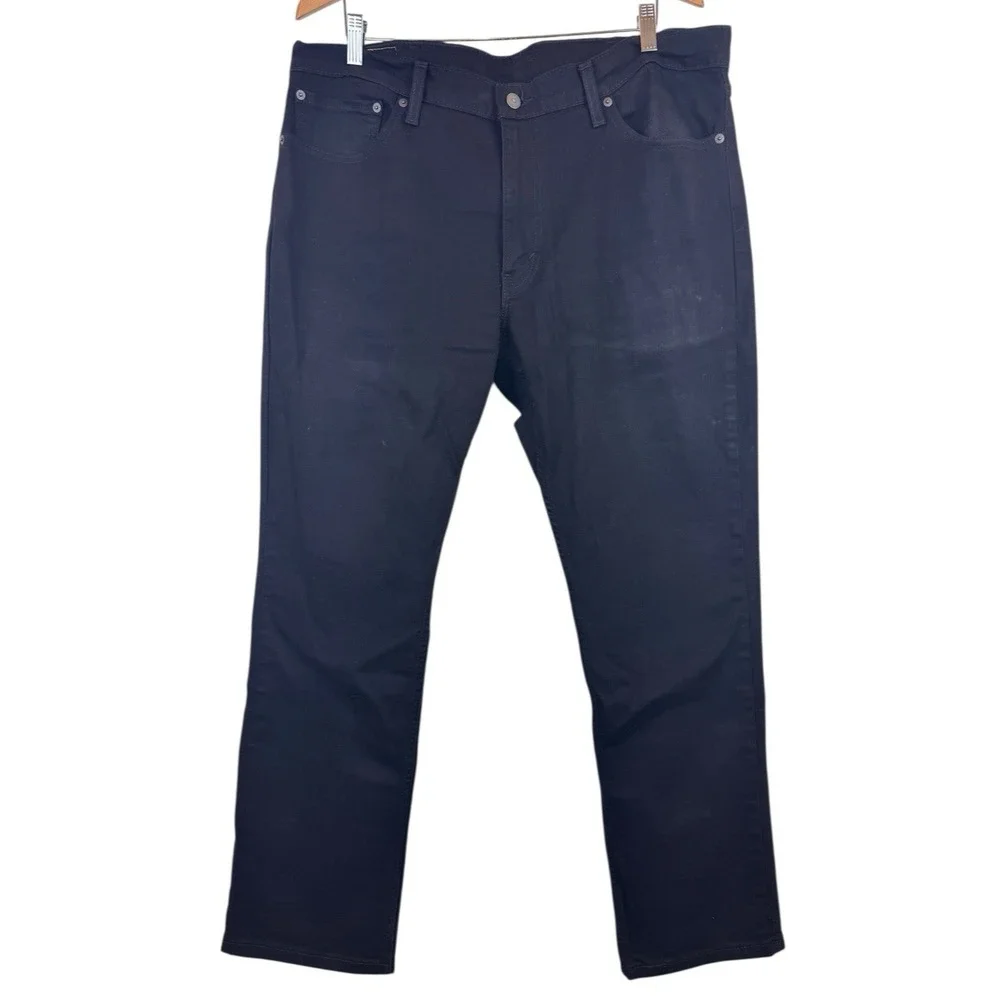 Levis 511 Slim Fit Black Denim‎ Jeans Men's 38X30 Stretch
